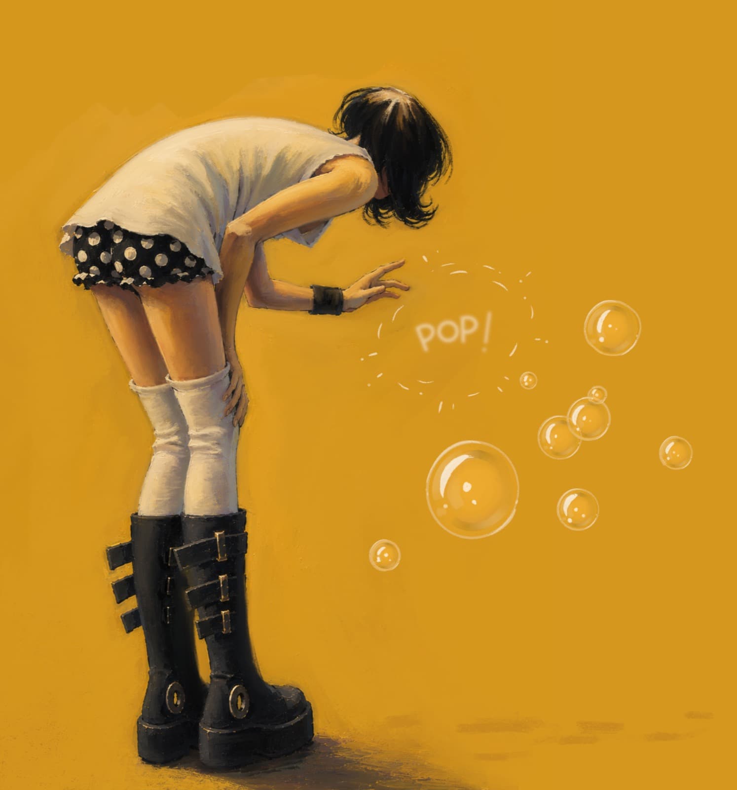 Final illustration titled Pop!.